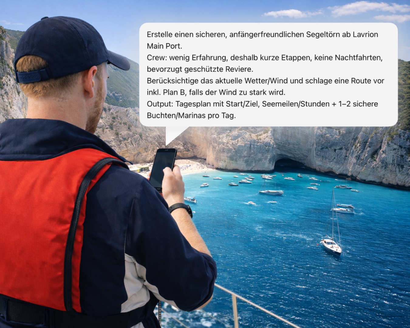 Wenn die KI skippern will KI an Bord: Fluch, Sege(l)n – oder einfach ein neues Crewmitglied?